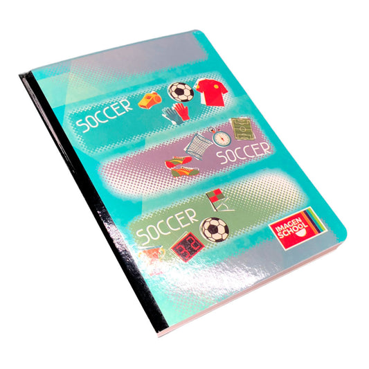 Cuaderno Cosido Mediano Raya Ancha Imagen School 6 Materias de 360 Páginas - Surtido