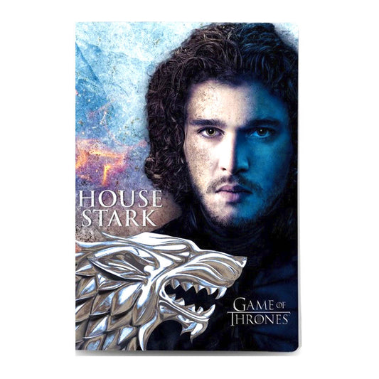 Cuaderno Cosido Mediano Doble Raya Game Of Throne de 200 Páginas