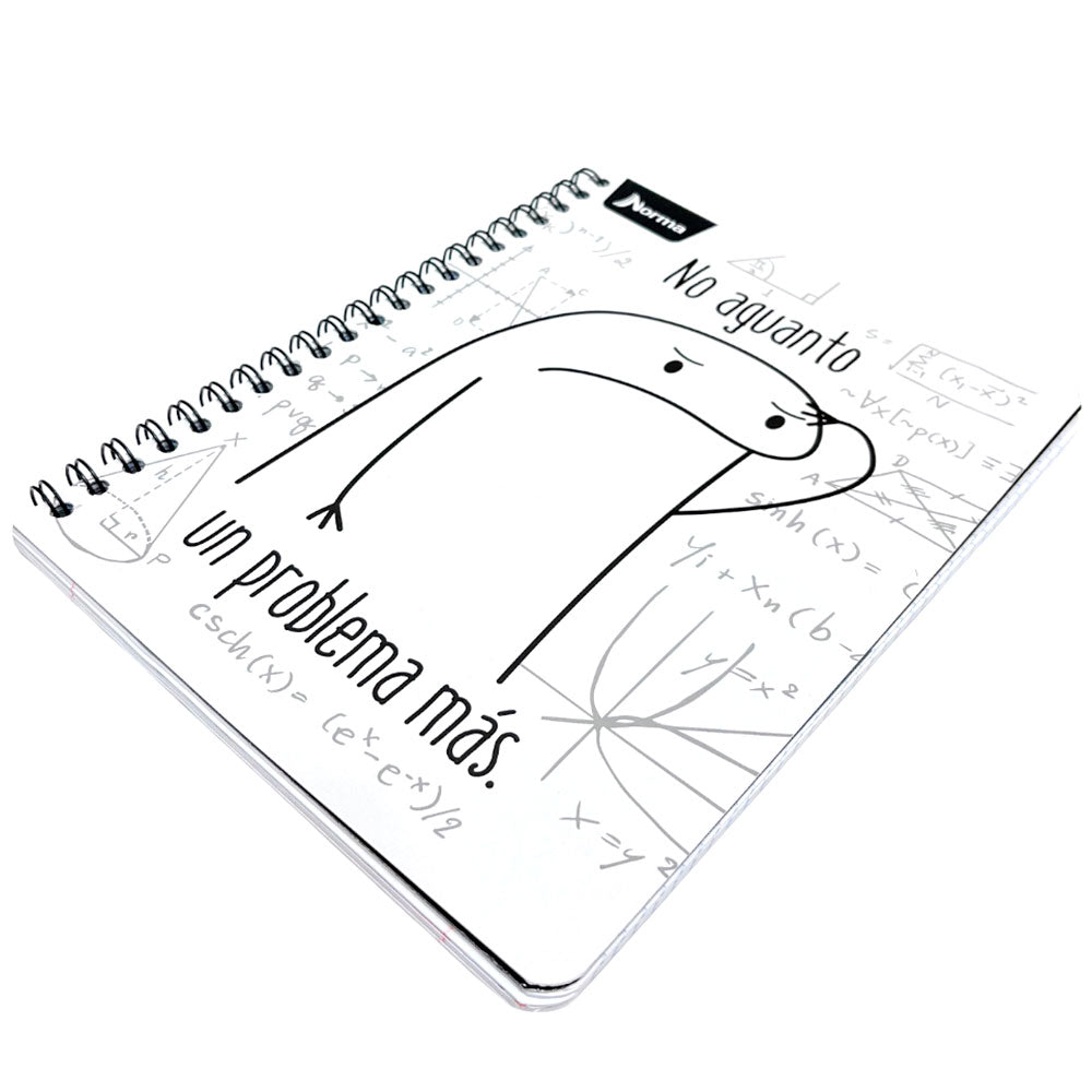 Libreta Grande Norma de Espiral Doble / Flork / 3 Materias