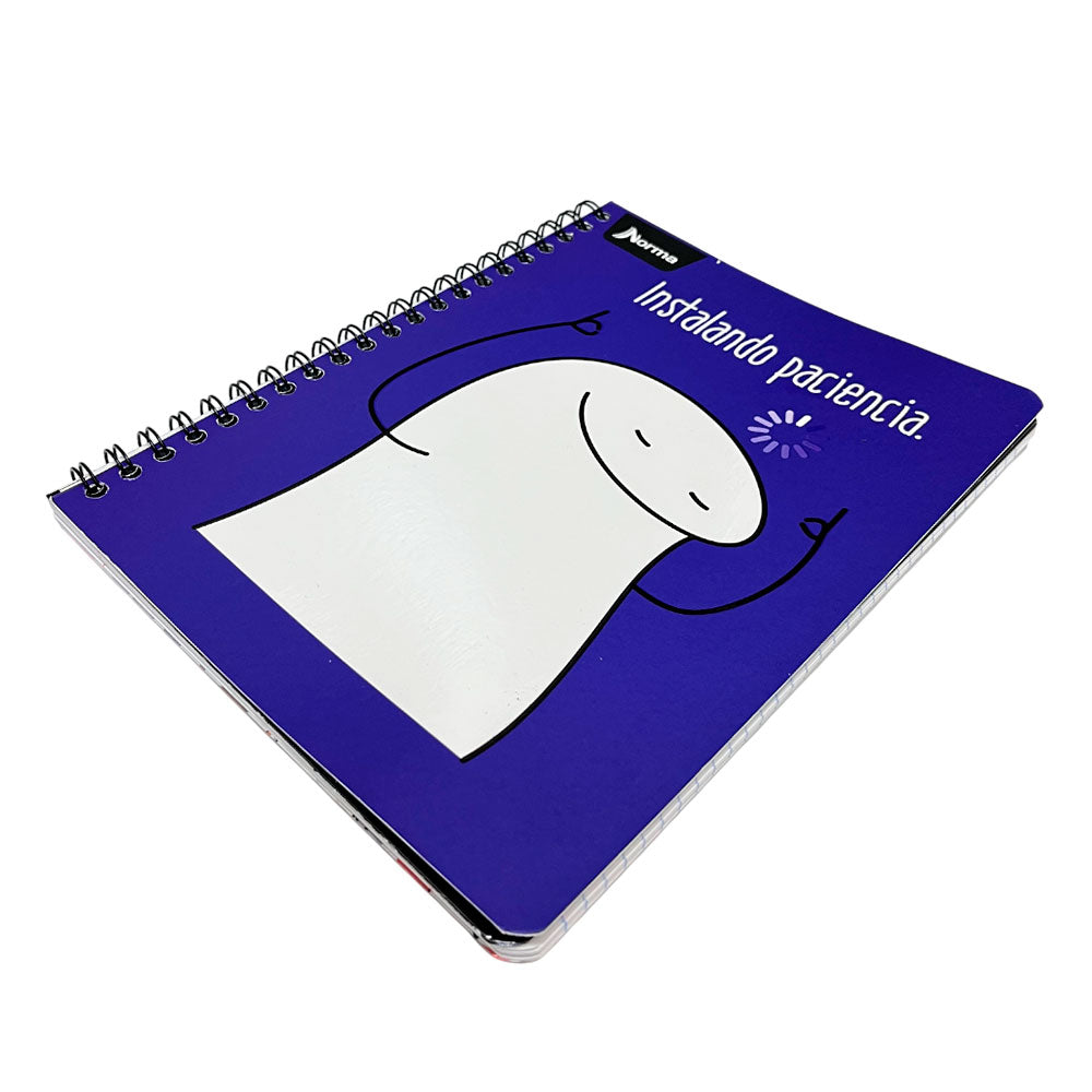 Libreta Grande Norma de Espiral Doble / Flork / 3 Materias