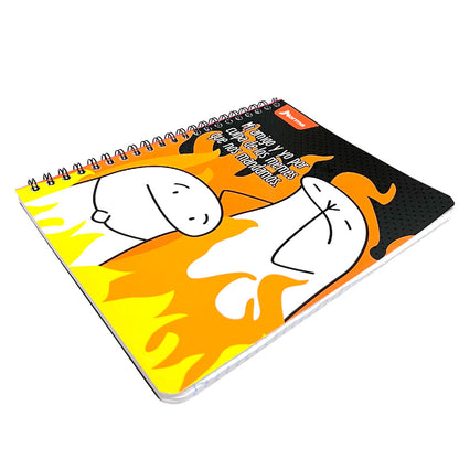 Libreta Grande Norma de Espiral Doble / Flork / 3 Materias