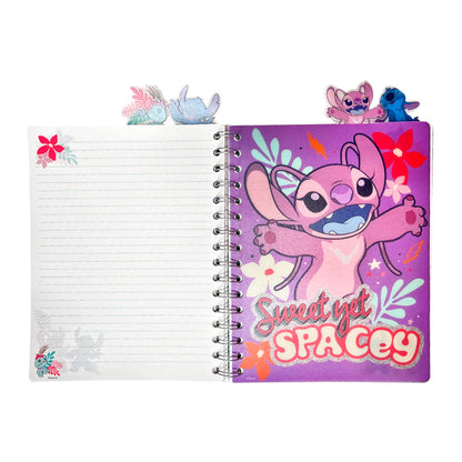 Libreta de Espiral Stitch de 96 Páginas / Racha Ancha