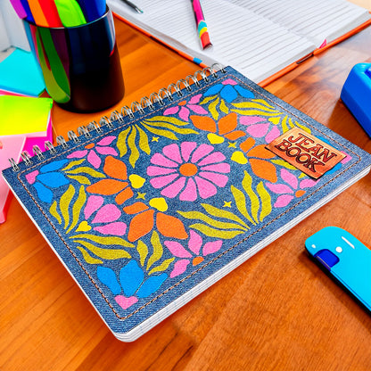 Libreta Grande Norma Jean Book / 3 Materias / Espiral Doble - Surtido