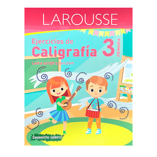Libro Ejercicios de Caligrafía 3 / Larousse