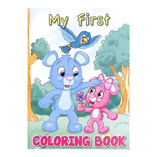 Libro de Pintar Bazic Vision St My First 96 Pag - Surtido