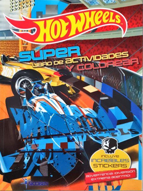 Libro de Actividades Sicoben Hot Wheels - Surtido