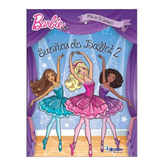 Libro de Actividades Sicoben Barbie Ballet - Surtido
