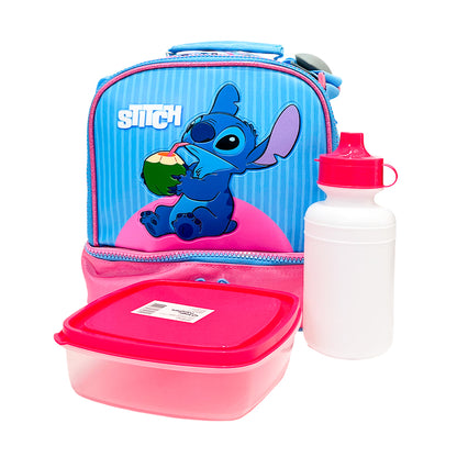 Lonchera Escolar Primavera Premium Stitch