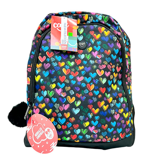 Mochila Escolar Capi Kids Coraline / 17”