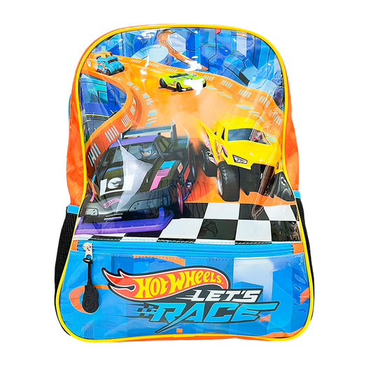 Mochila Escolar Hot Wheels / Let’s Race / 16"