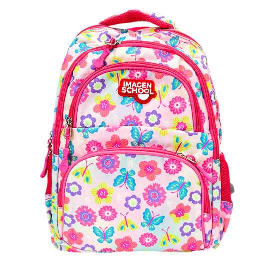 Mochila Escolar Imagen School / Preescolar 14.5” / Niña /  – Surtida