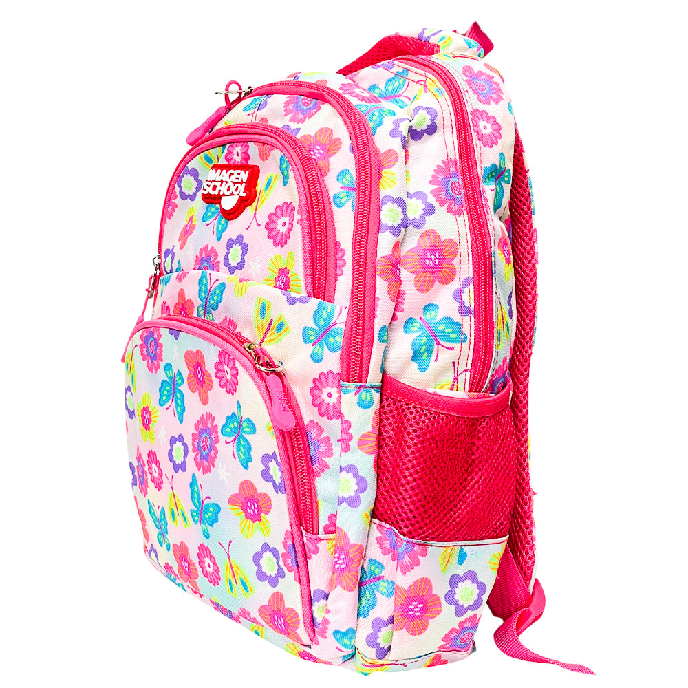 Mochila Escolar Imagen School / Preescolar 14.5” / Niña /  – Surtida