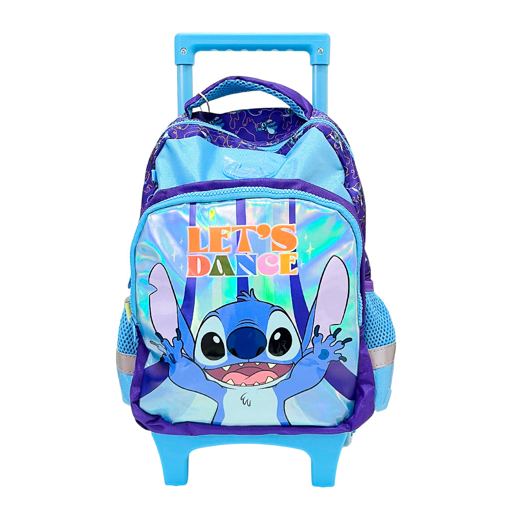 Mochila Escolar Primavera Stitch 14" c/Ruedas