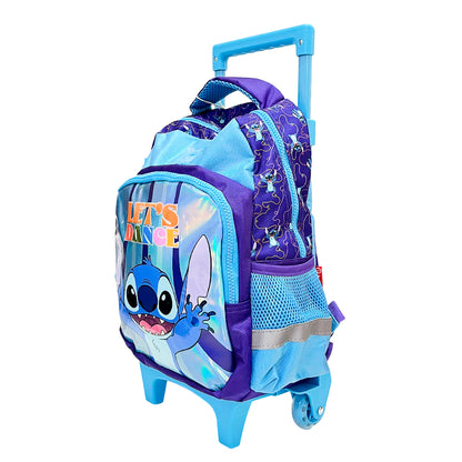 Mochila Escolar Primavera Stitch 14" c/Ruedas
