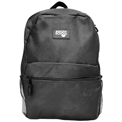 Mochila Escolar 16" Imagen School / Basic Negro