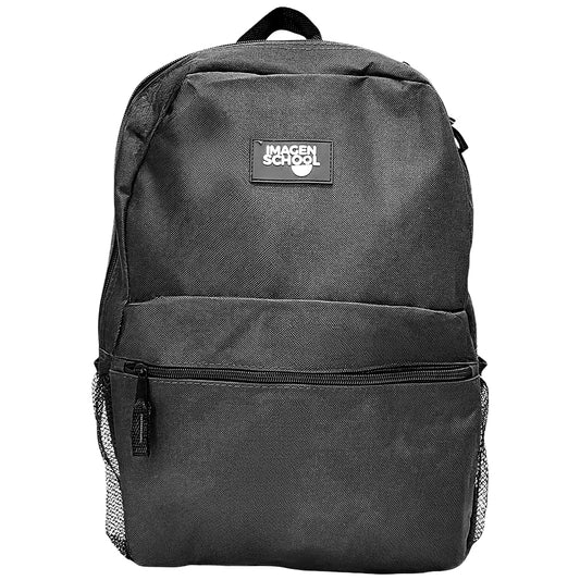 Mochila Escolar 16" Imagen School / Basic Negro