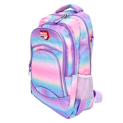 Mochila Escolar 17" Imagen School / Colores Estampado / Niña / Surtido