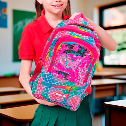 Mochila Escolar Durable Estampada