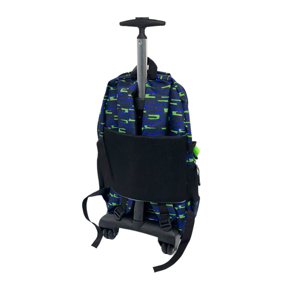 Mochila Durable Con Ruedas Estampada