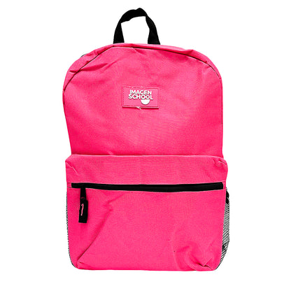 Mochila Escolar 16” Imagen School/Rosado