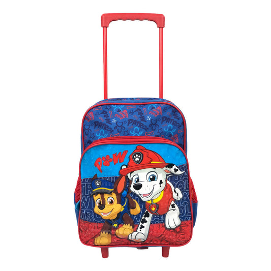 Mochila Paw Patrol Con Ruedas de 12"