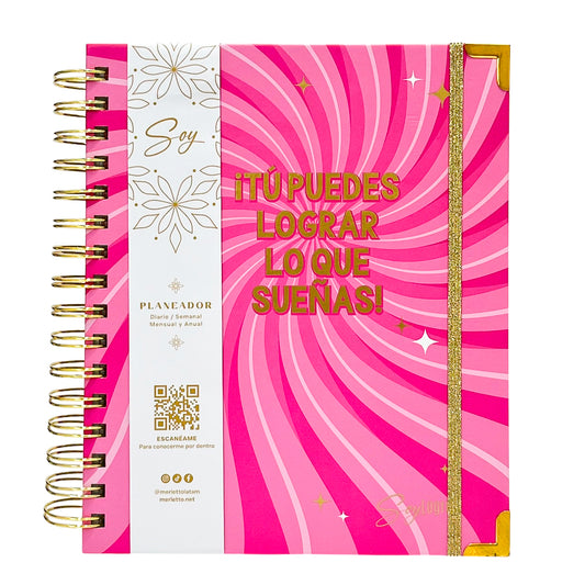 Planner “Soy Logros” / Soy – Mensual - semanal