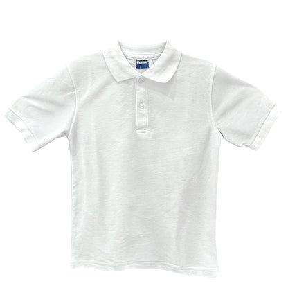 Polo Escolar Durable - Blanco / T-14