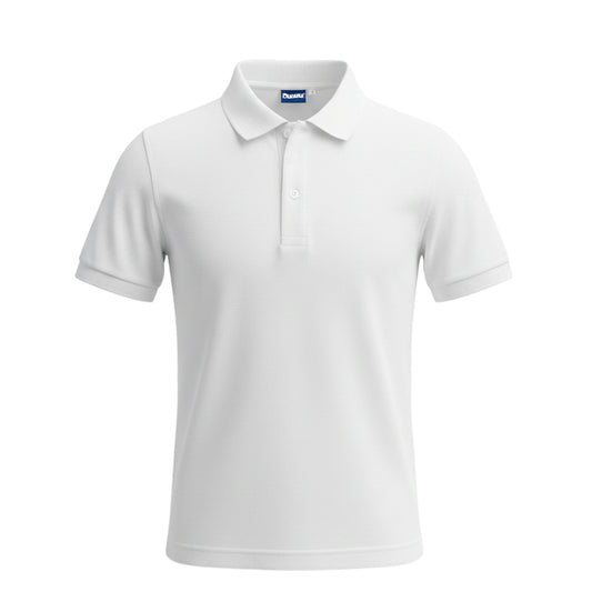 Polo Escolar Durable - Blanco / T-16