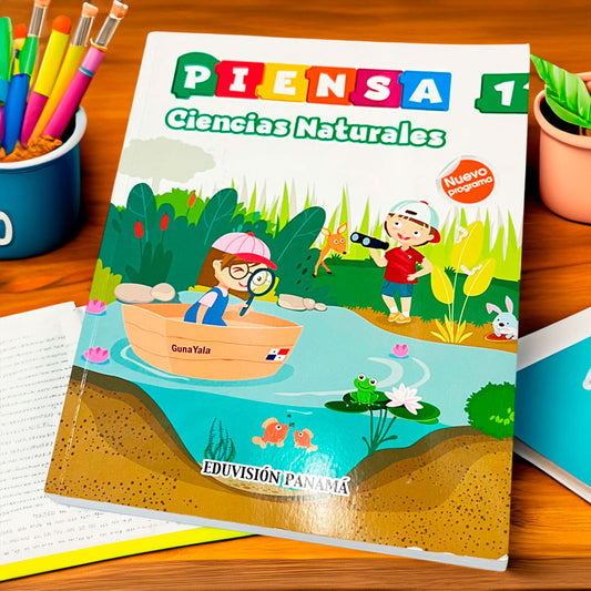Libro de Texto Eduvisión Piensa Ciencias Naturales 1