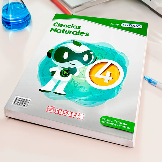 Libro de Texto Susaeta / Ciencias Naturales 4 / Serie Futuro + Taller