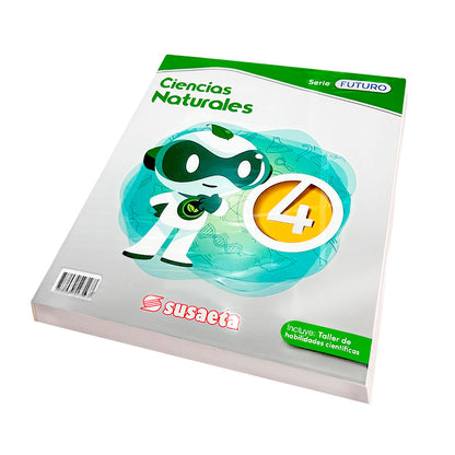 Libro de Texto Susaeta / Ciencias Naturales 4 / Serie Futuro + Taller