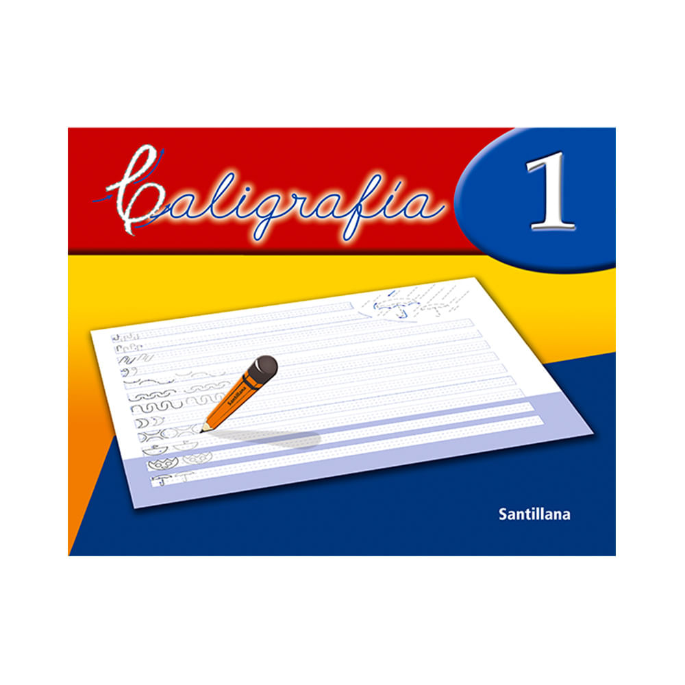 Libro de Texto Santillana Caligrafía 1 Nueva Edición