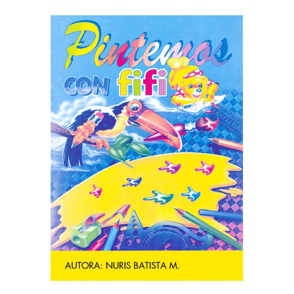 Libro de Pintar Susaeta Pintemos Con Fifi