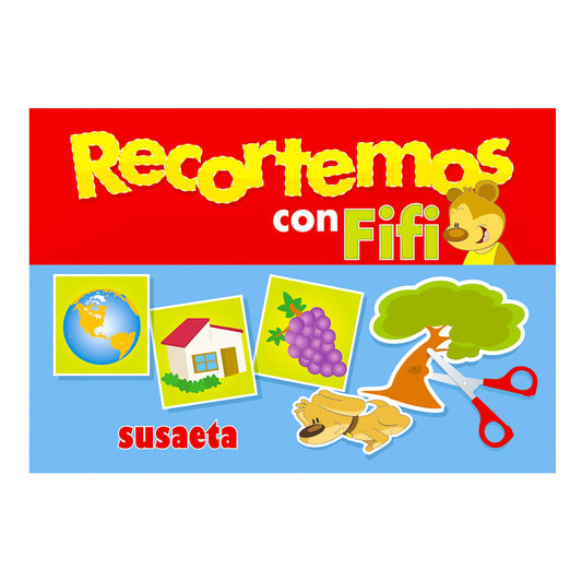 Libro de Figuritas Susaeta Recortemos Con Fifi