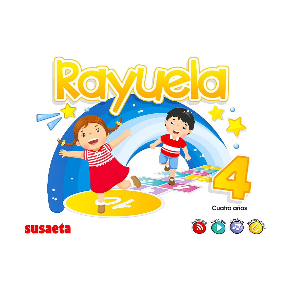 Libro de Texto Susaeta Rayuela Trazos 4