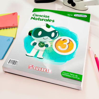 Libro de Texto Susaeta / Ciencias Naturales 3 / Serie Futuro + Taller