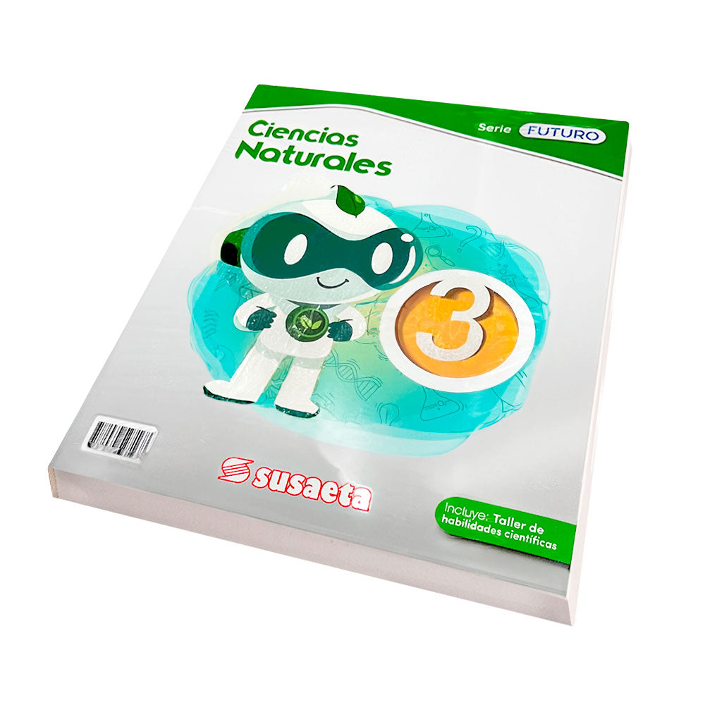 Libro de Texto Susaeta / Ciencias Naturales 3 / Serie Futuro + Taller