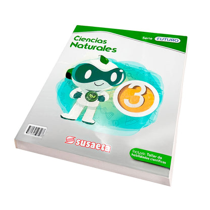 Libro de Texto Susaeta / Ciencias Naturales 3 / Serie Futuro + Taller