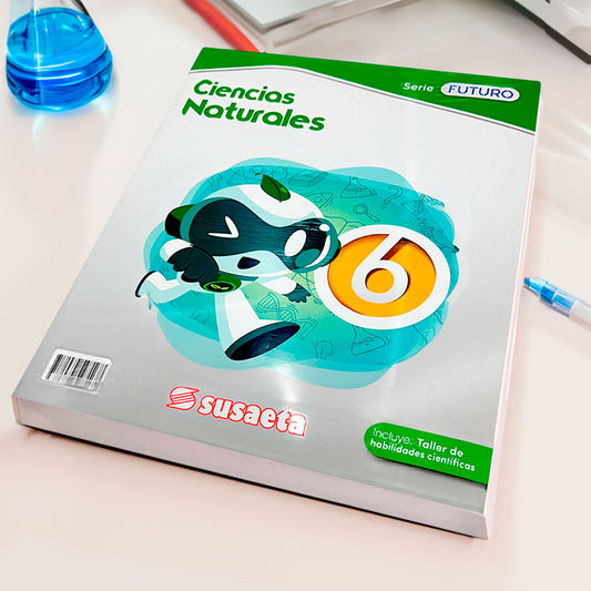 Libro de Texto Susaeta / Ciencias Naturales 6 / Serie Futuro + Taller