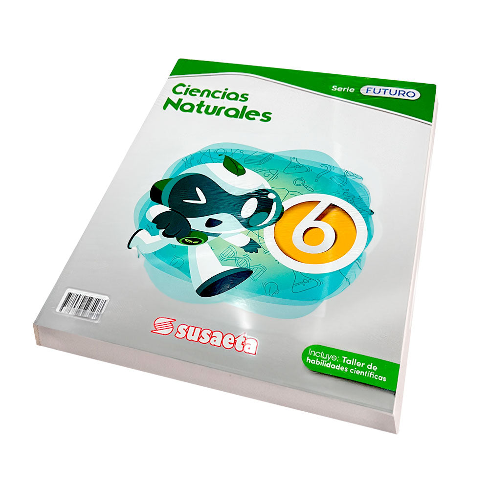 Libro de Texto Susaeta / Ciencias Naturales 6 / Serie Futuro + Taller