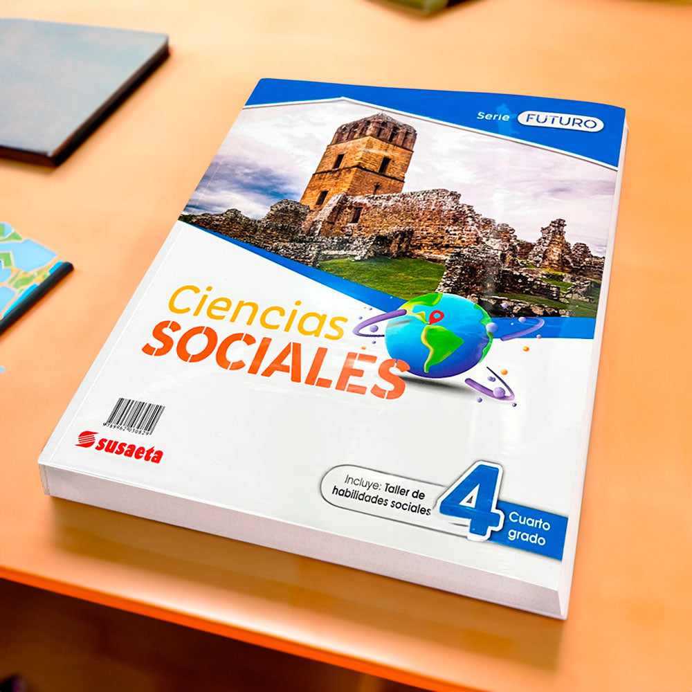 Libro de Texto Susaeta / Ciencias Sociales 4 / Serie Futuro + Taller