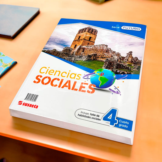Libro de Texto Susaeta / Ciencias Sociales 4 / Serie Futuro + Taller