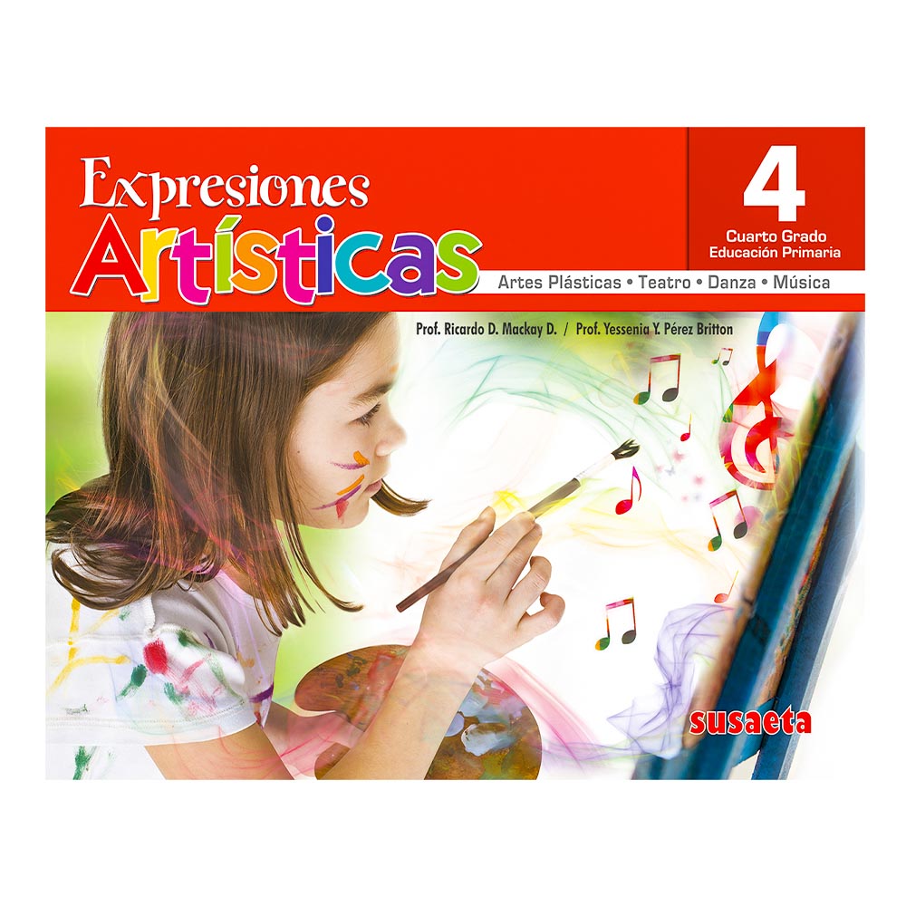 Libro de Texto Susaeta Expresiones Artísticas 4