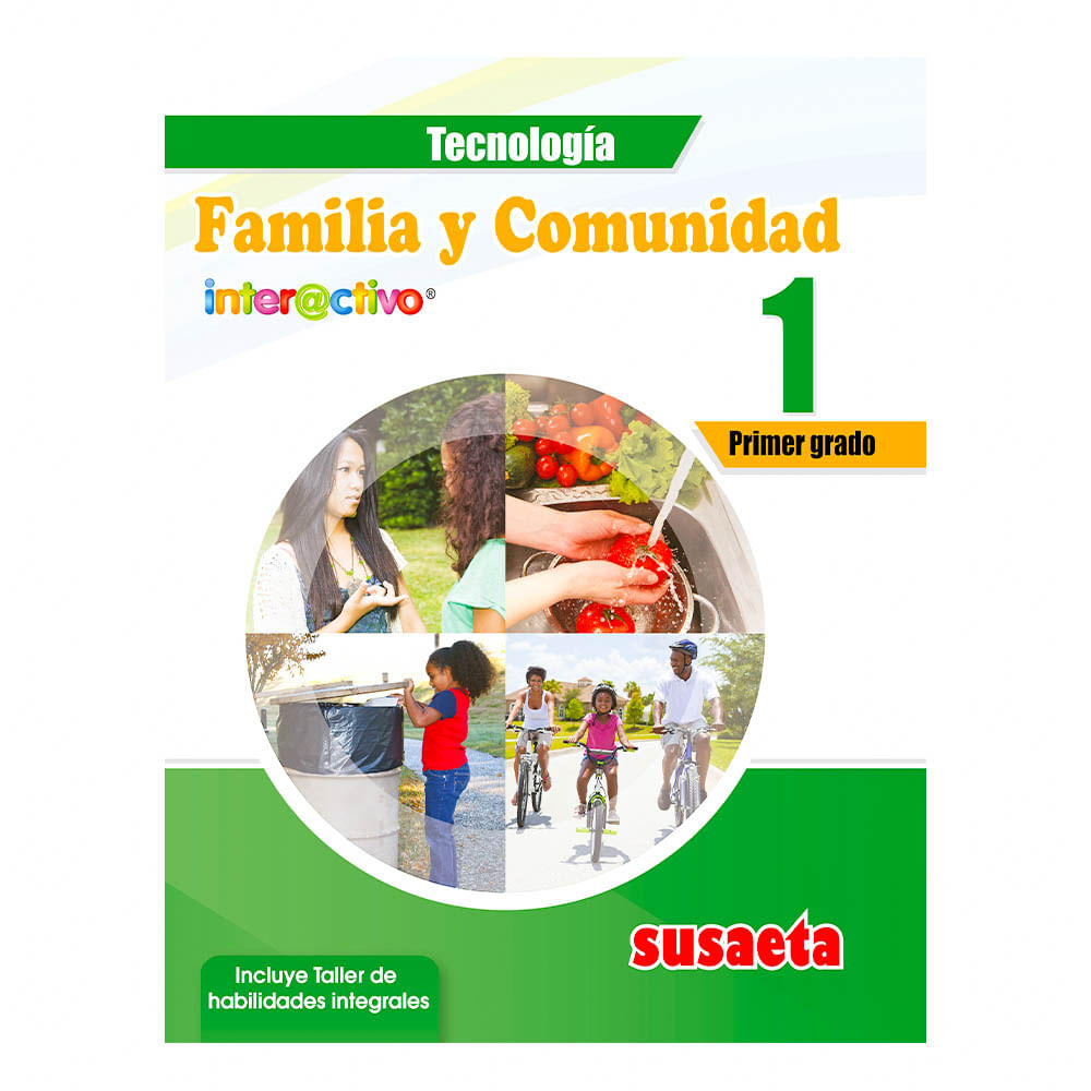 Libro de Texto Susaeta Tecnología Familia y Comunidad Interactivo 1
