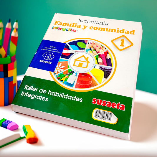 Libro de Texto Susaeta Tecnología Familia y Comunidad Interactivo 1