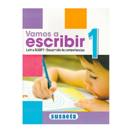 Libro de Texto Susaeta Vamos a Escribir 1