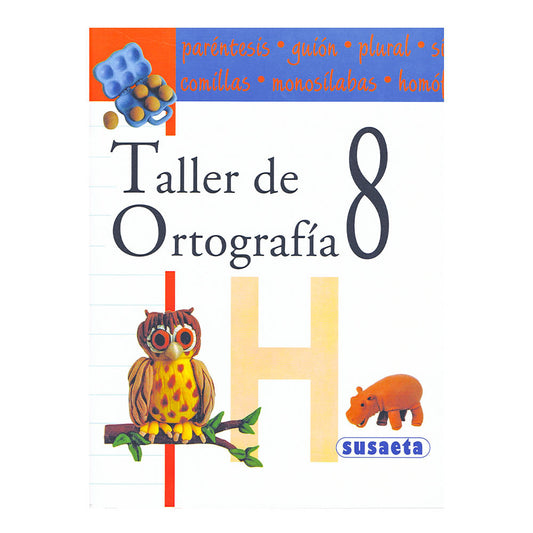 Libro de Texto Susaeta Taller Ortográfico 8