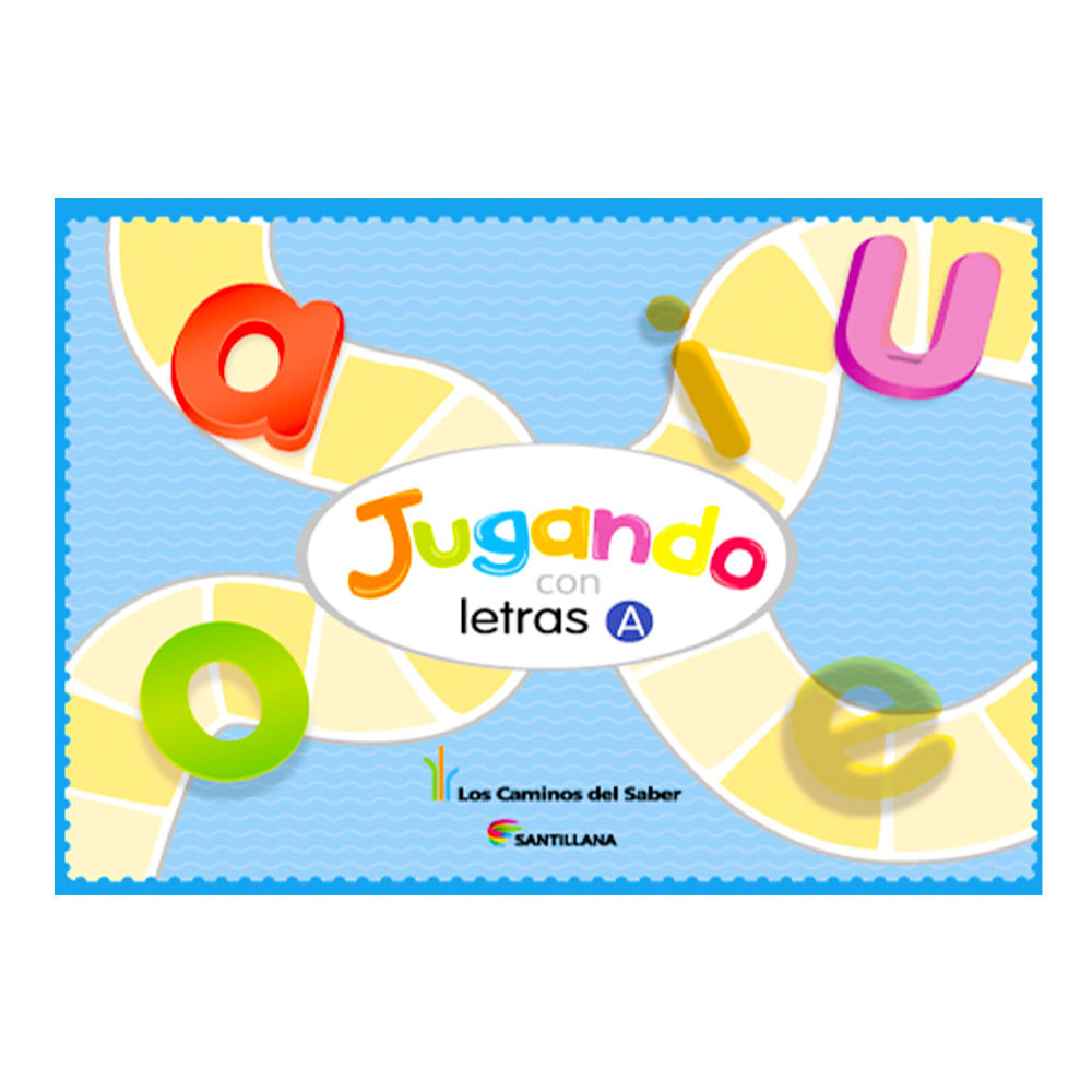Libro de Texto Santillana Jugando Con Letras A