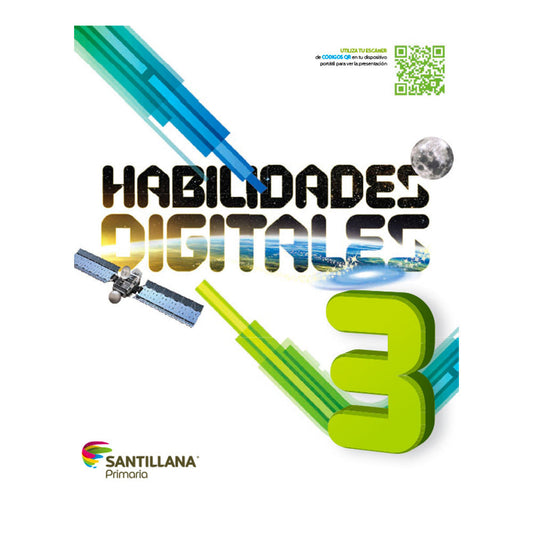Libro de Texto Santillana Habilidades Digitales 3 Con CD