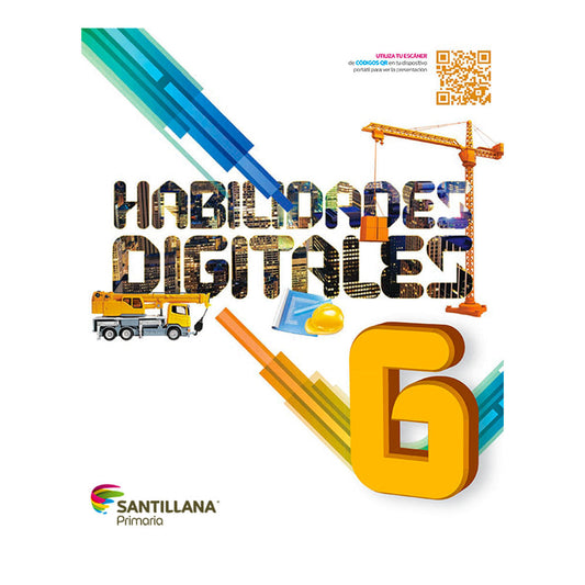 Libro de Texto Santillana Habilidades Digitales 6 Con CD